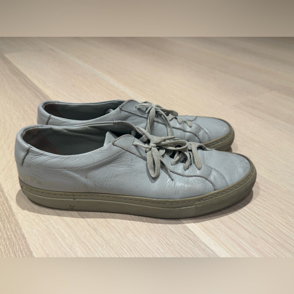 COMMON PROJECTS Original Achilles Low Leather Sneakers Men’s Size 42